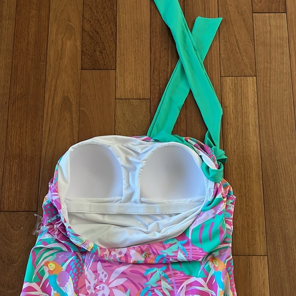 16. Michelle McDowell The Mia in the Trees One Shoulder Swimsuit - Picture 15 of 15